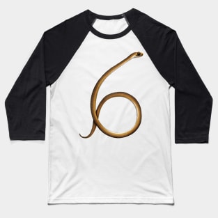 6 - Lowland copperhead snake Baseball T-Shirt